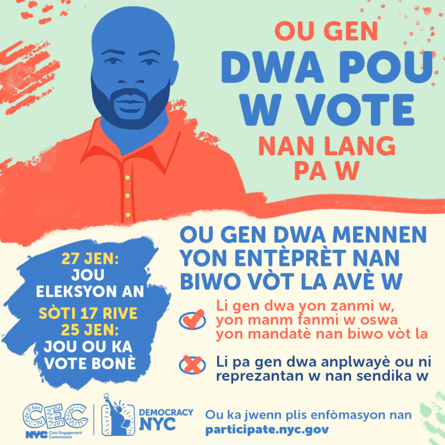 Civic Engagement Commission - Vote in Your Language - Haitian Creole 1