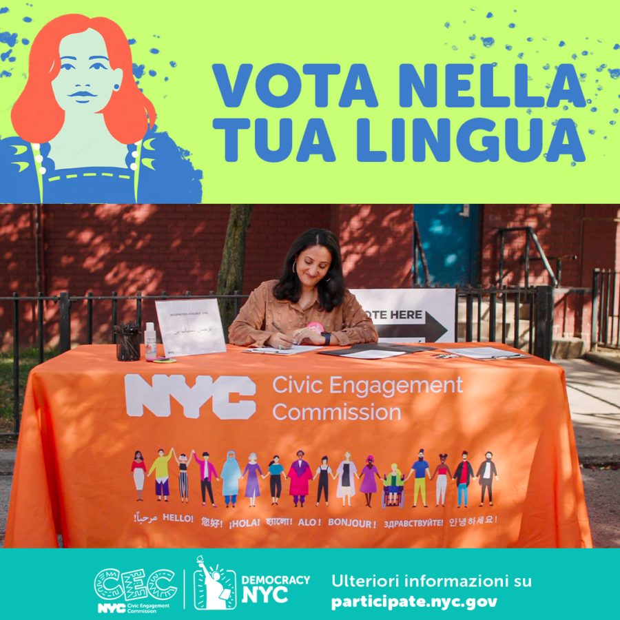 Civic Engagement Commission - Vote in Your Language - Italian 1