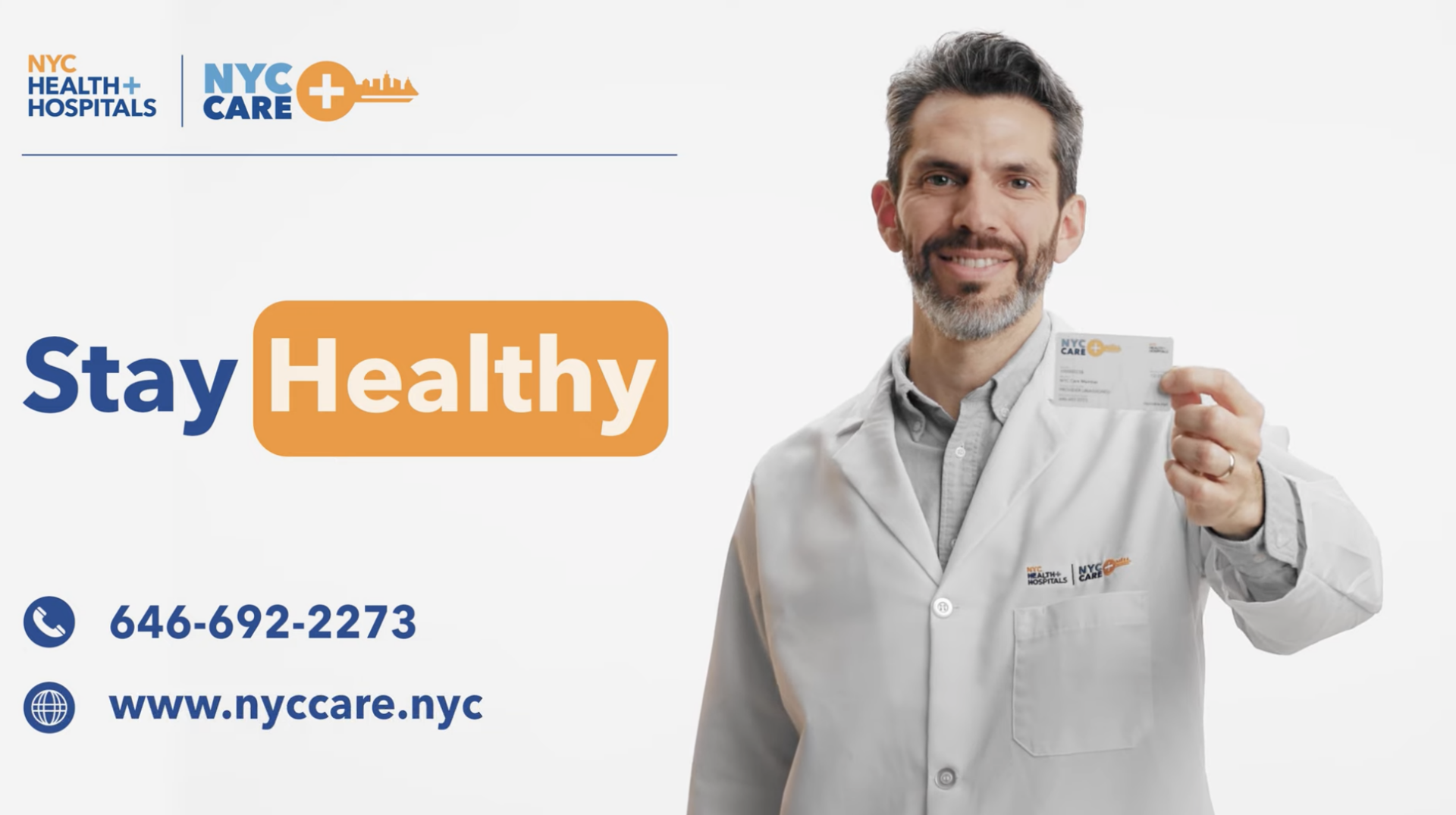 NYC Health + Hospitals, NYC Care PSAs by Show the Good
