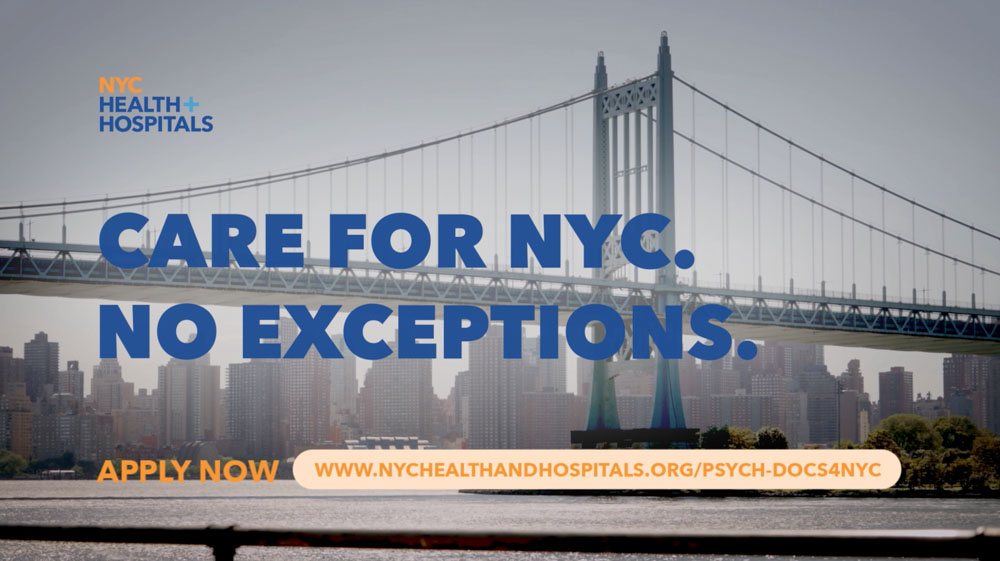 NYC Health + Hospitals Call to Action